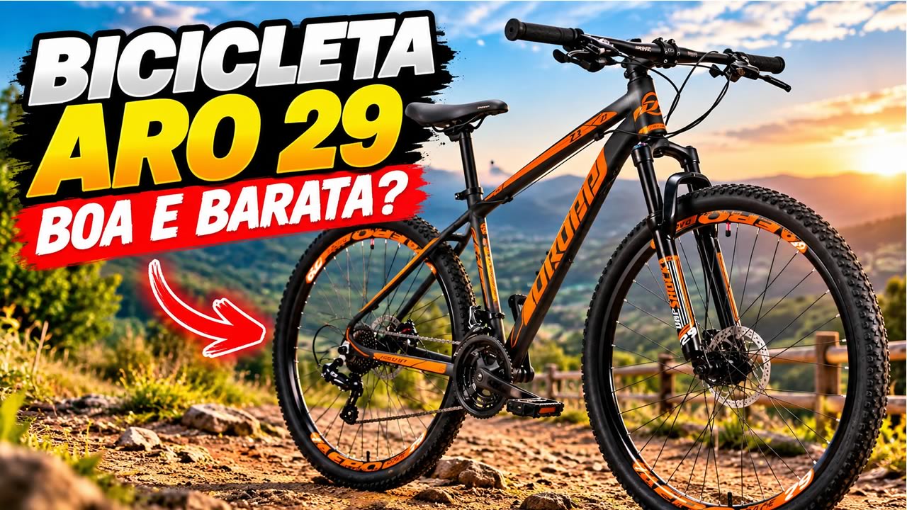 3 bicicletas aro 29 boas e baratas comparadas no Top 3 de 2026