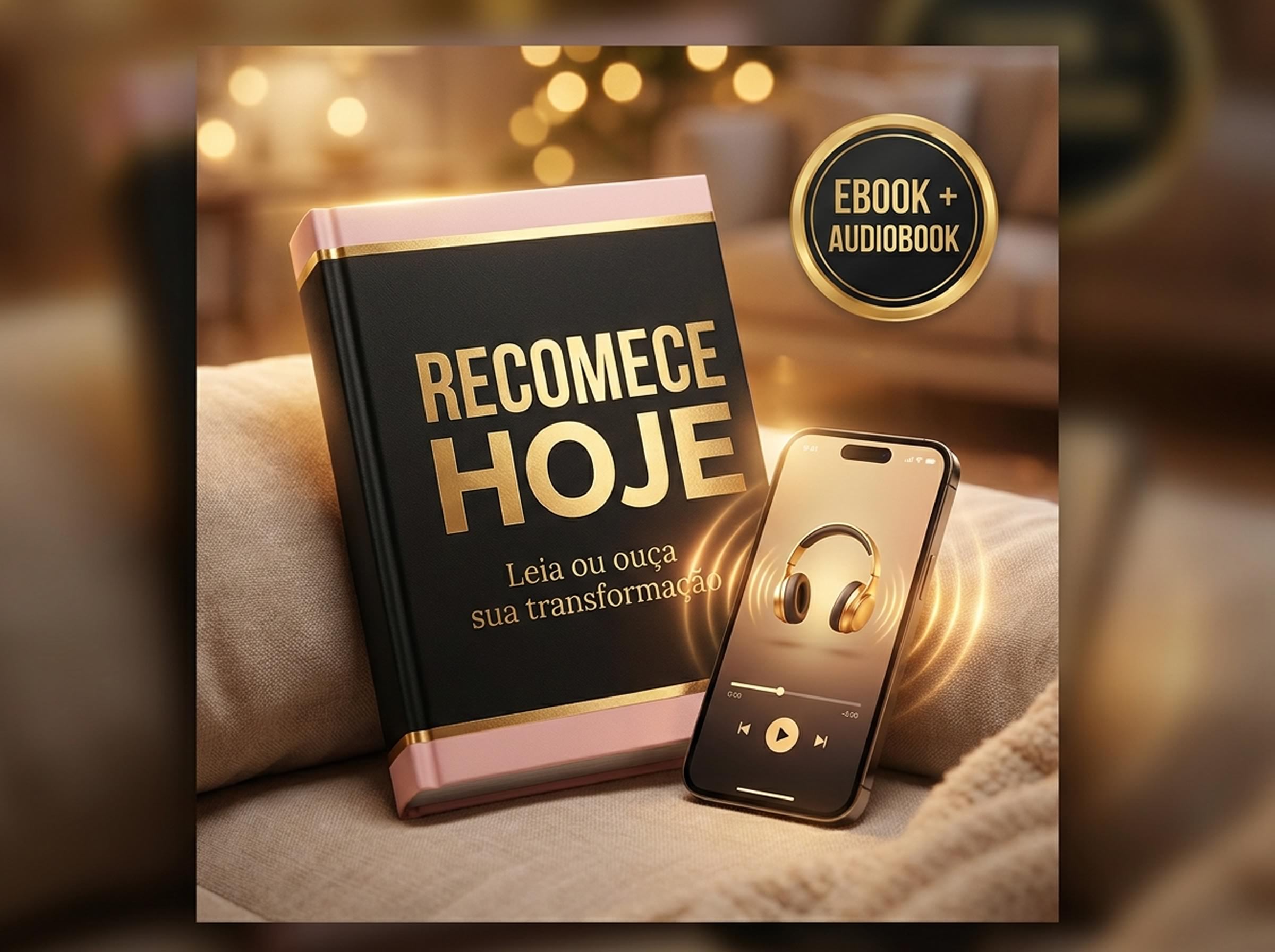 Capa do eBook Recomecei Sozinha